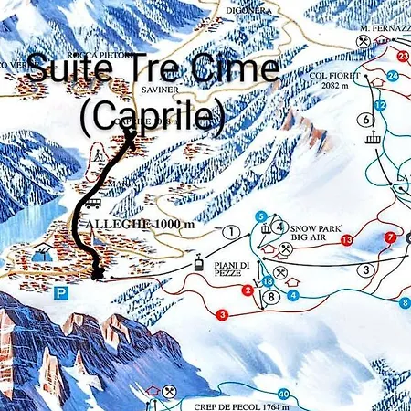 Appartamento Tre Cime Alleghe